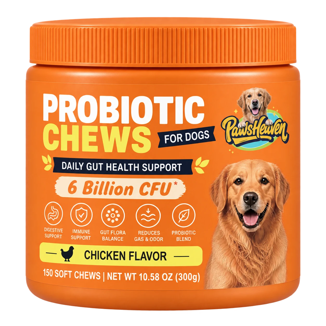 Probiotic Chews jar