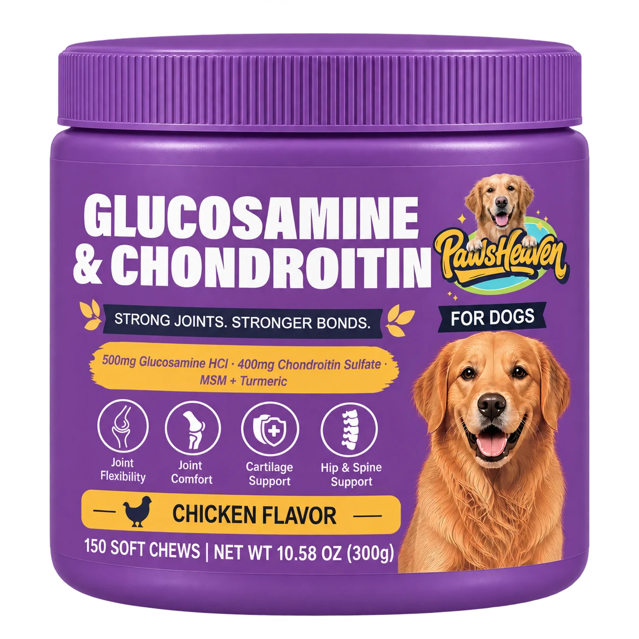 Glucosamine and Chondroitin, 150 soft chews